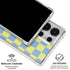 Neon Checkered Galaxy S25 Ultra Clear Case
